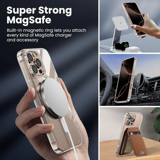 Калъф TP Flex MagSafe за iPhone 16 Pro Max - прозрачен
