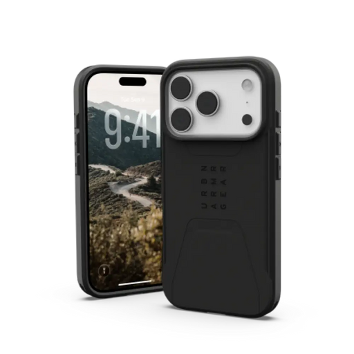 Калъф UAG Civil MagSafe за iPhone 17 Pro - черен