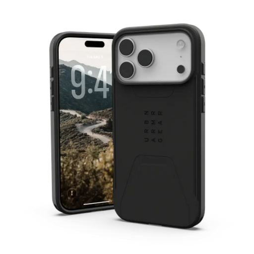 Калъф UAG Civil MagSafe за iPhone 17 Pro Max - черен