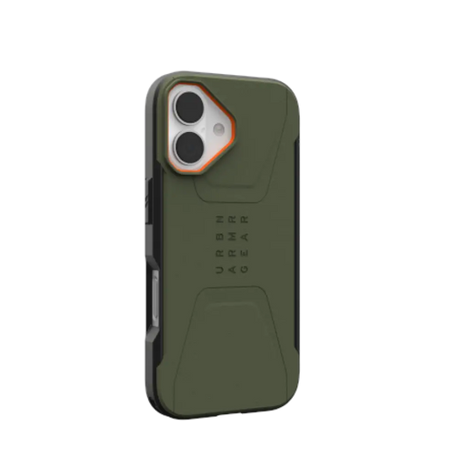 Калъф UAG Civilian MagSafe за iPhone 17 - маслинено зелен