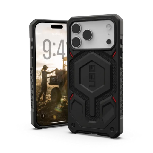 Калъф UAG Monarch Pro MagSafe за iPhone 17 Pro Max - черен