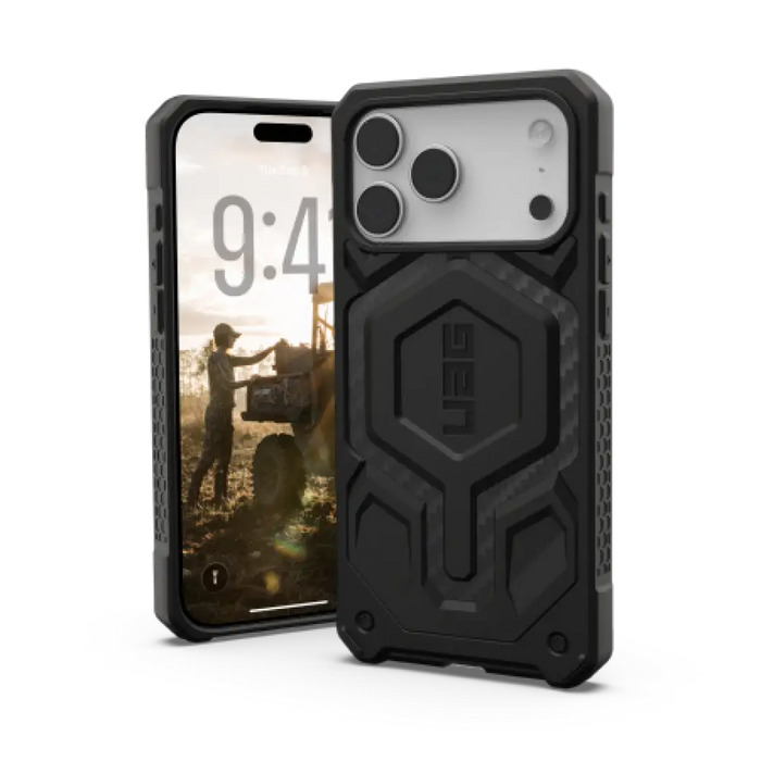 Калъф UAG Monarch Pro MagSafe за iPhone 17 Pro Max - черен