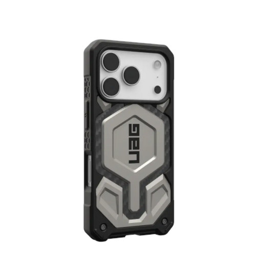 Калъф UAG Monarch Pro MagSafe за iPhone 17 Pro - титанов
