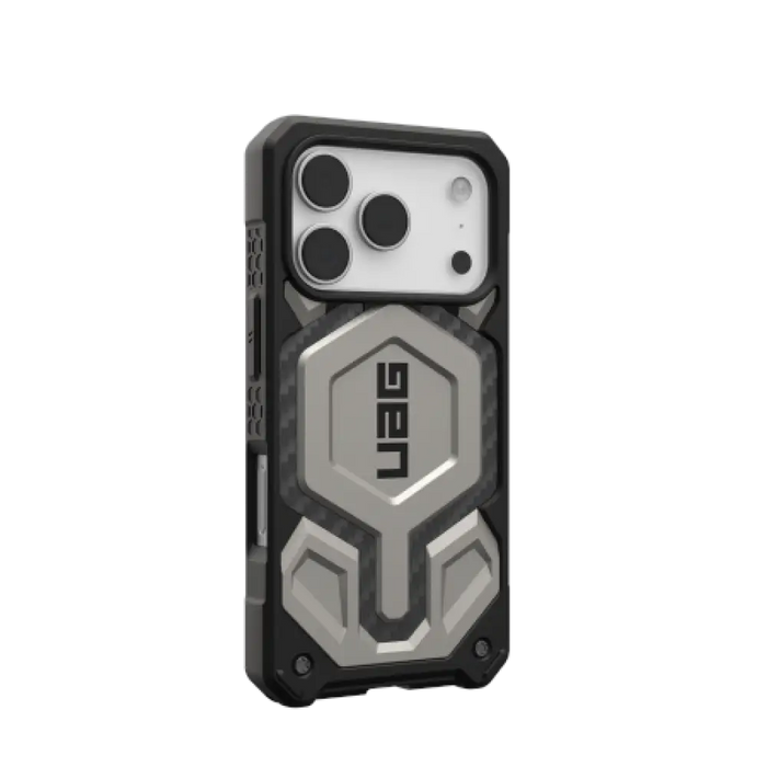 Калъф UAG Monarch Pro MagSafe за iPhone 17 Pro - титанов