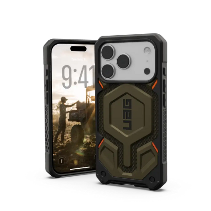 Калъф UAG Monarch Pro MagSafe за iPhone 17 Pro - зелен
