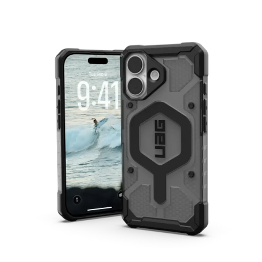 Калъф UAG Pathfinder Clear MagSafe за iPhone 17 - черен