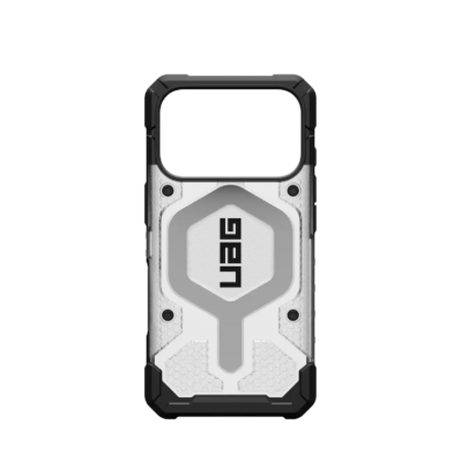 Калъф UAG Pathfinder Clear MagSafe за iPhone 17 Pro - бял