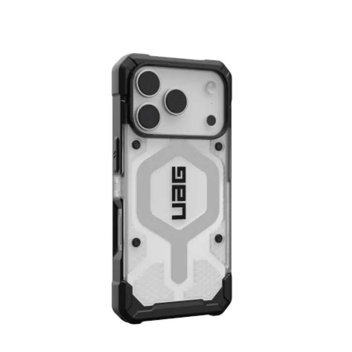 Калъф UAG Pathfinder Clear MagSafe за iPhone 17 Pro - бял