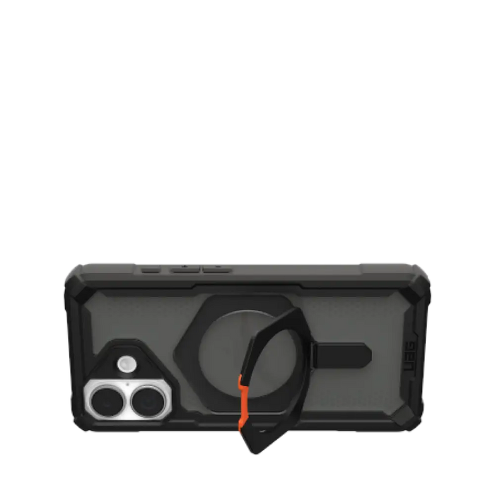 Калъф UAG Plasma XTE MagSafe за iPhone 17 - черен и оранжев