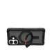 Калъф UAG Plasma XTE MagSafe за iPhone 17 - черен и оранжев