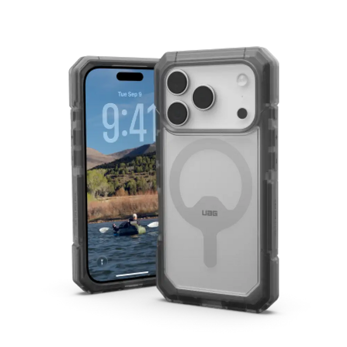 Калъф UAG Trooper MagSafe за iPhone 17 Pro - прозрачен черен