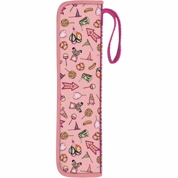 Калъф за Флейта Gorjuss Carousel Сьомга 10 x 36 x 2.5 cm