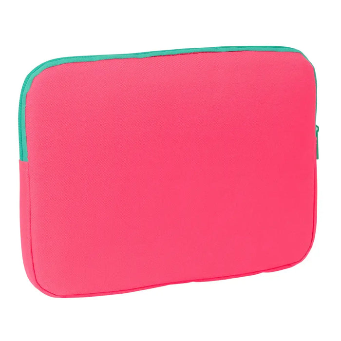 Калъф за каптоп Nait Nait Rosa fluor Розов 34 x 25 x 2 cm