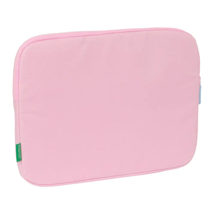 Калъф за каптоп Benetton Pink Розов 15,6’’ 39,5 x 27,5 x