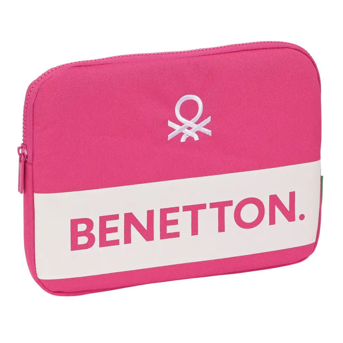 Калъф за каптоп Benetton Raspberry Фуксия (31 x 23 x 2 cm)