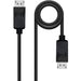 Калъф за клавиатура NANOCABLE 10.15.2801-L150 Черен 1,5 m
