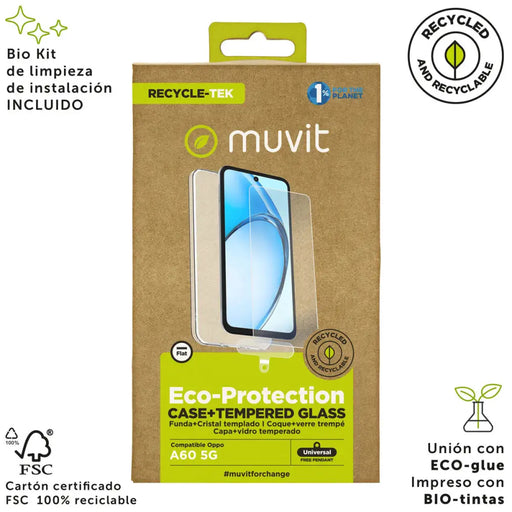 Калъф за мобилен телефон Muvit for Change Oppo A60