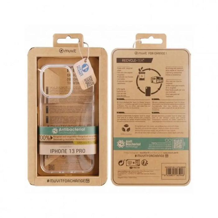 Калъф за мобилен телефон Muvit iPhone 13 Pro Прозрачен