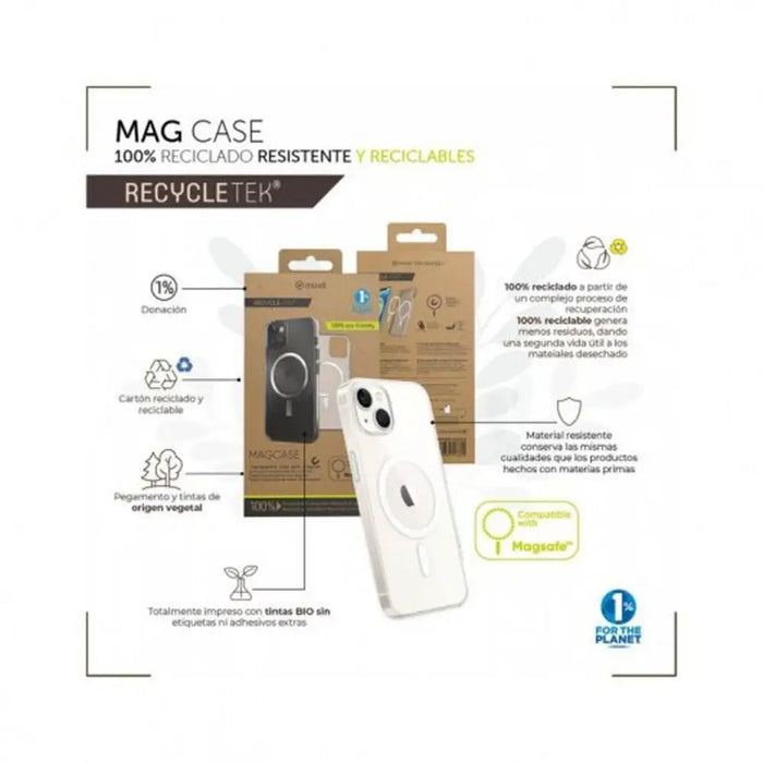 Калъф за мобилен телефон Muvit iPhone 14 Plus