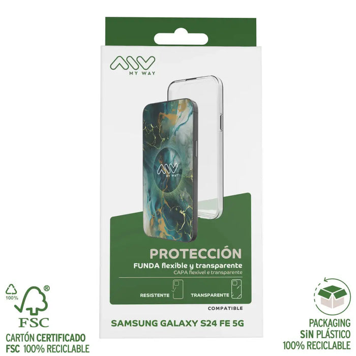 Калъф за мобилен телефон Myway Galaxy S24 FE 5G Galaxy S24
