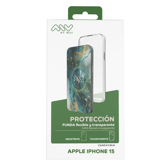 Калъф за мобилен телефон Myway iPhone 15