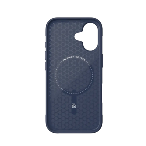 Калъф ZAGG Luxe Snap MagSafe за iPhone 17 - тъмносин