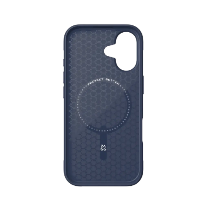 Калъф ZAGG Luxe Snap MagSafe за iPhone 17 - тъмносин