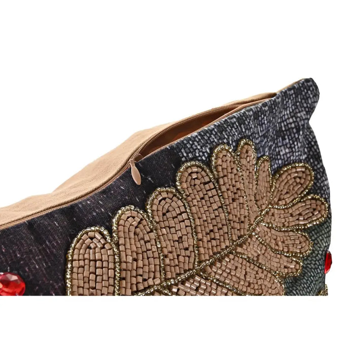 Калъфка за възглавница DKD Home Decor 60 x 1 x 40 cm Листи
