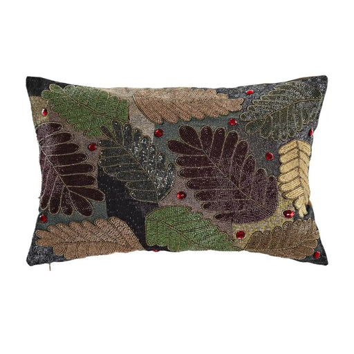 Калъфка за възглавница DKD Home Decor 60 x 1 x 40 cm Листи