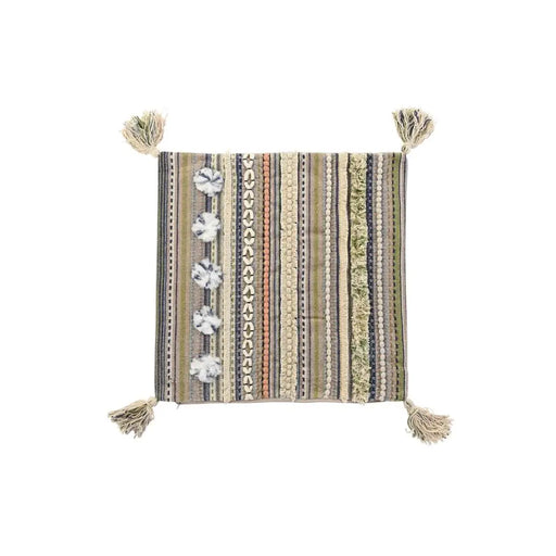 Калъфка за възглавница DKD Home Decor Многоцветен Ресни 50