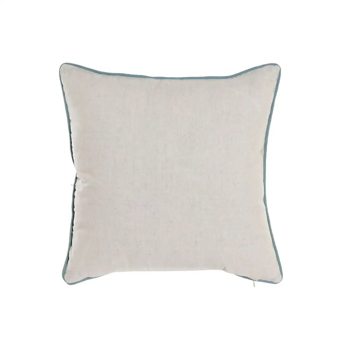 Калъфка за възглавница DKD Home Decor Син Традиционен 50 x
