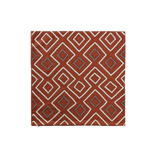 Калъфка за възглавница DKD Home Decor теракота Геометричен