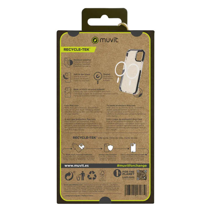 Калъф за мобилен телефон Muvit for Change iPhone 15 Pro Max