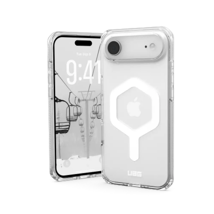 Калъф UAG Plyo MagSafe за iPhone Air - прозрачен и бял