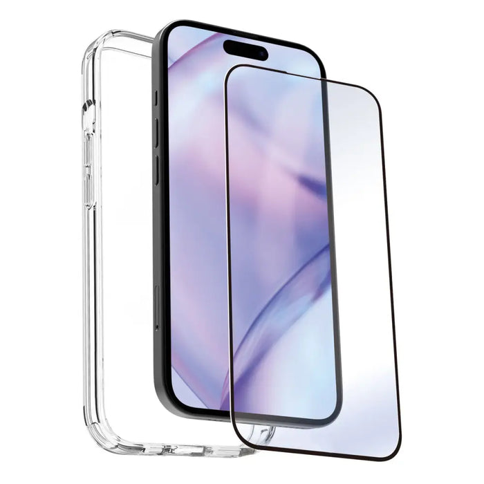Калъф за мобилен телефон и протектор Myway iPhone 15 Plus