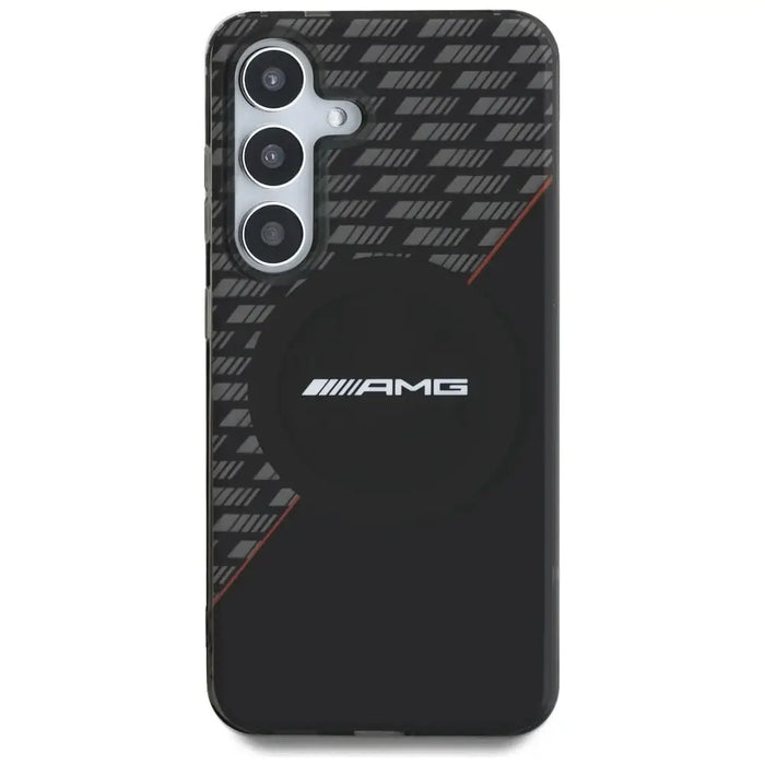 Калъф AMG Double Layer Rhombs MagSafe за Samsung Galaxy S25