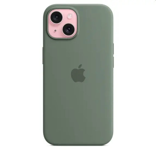 Калъф Apple iPhone 15 Silicone Case with MagSafe - Cypress