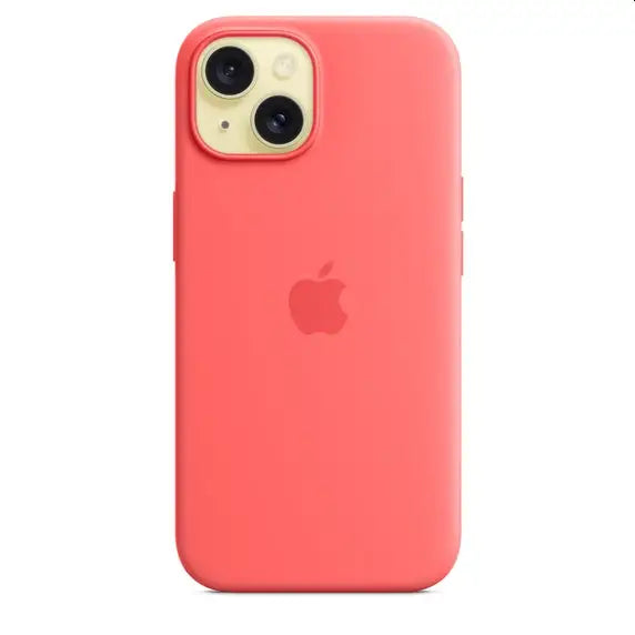 Калъф Apple iPhone 15 Silicone Case with MagSafe - Guava