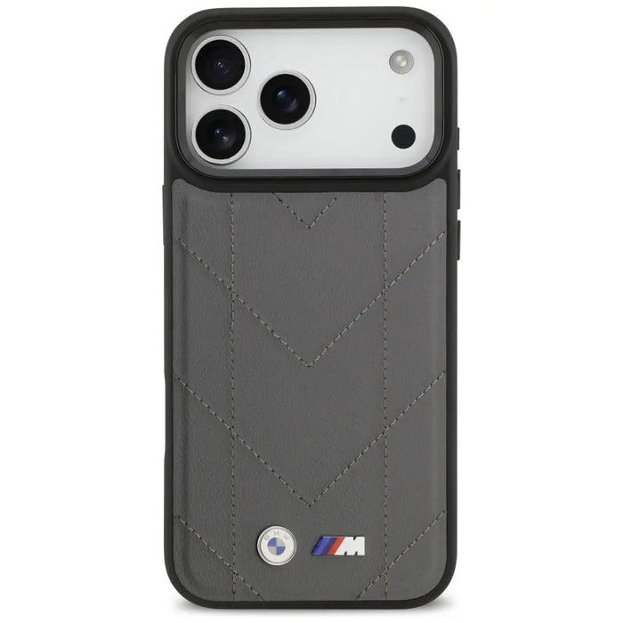 Калъф BMW M Quilted Logo MagSafe за iPhone 17 Pro Max
