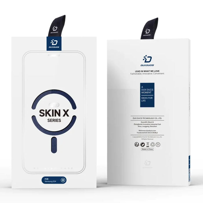 Калъф Dux Ducis Skin X Pro за Samsung Galaxy S24 син