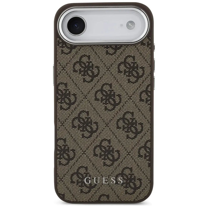 Калъф Guess 4G Classic Logo MagSafe за iPhone Air - кафяв