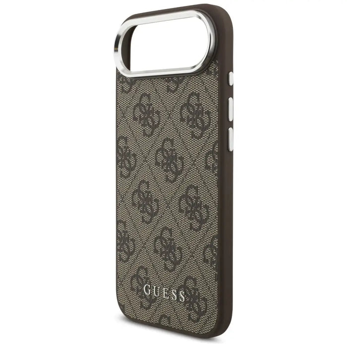 Калъф Guess 4G Classic Logo MagSafe за iPhone Air - кафяв
