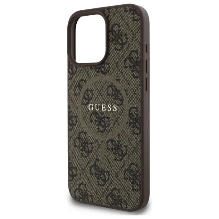 Калъф Guess 4G Ring Classic Logo MagSafe за iPhone 16 Pro
