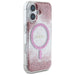 Калъф Guess HC Resin Bottom Glitter MagSafe iPhone 16