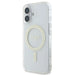 Калъф Guess IML Glitter Circle MagSafe за iPhone 16