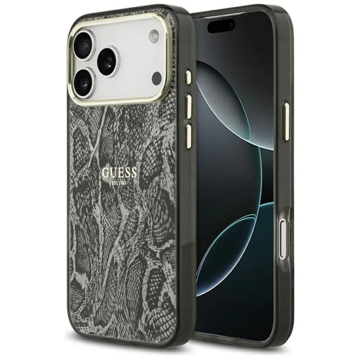 Калъф Guess Python Pattern MagSafe за iPhone 17 Pro Max