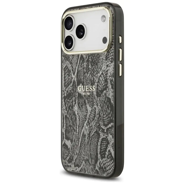Калъф Guess Python Pattern MagSafe за iPhone 17 Pro Max