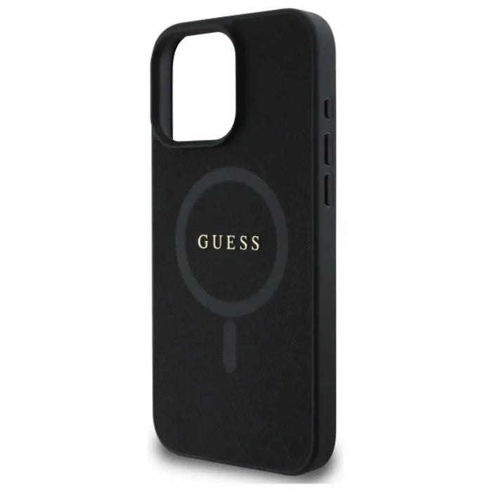 Калъф Guess Saffiano Classic Logo MagSafe за iPhone 16 Pro
