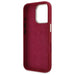 Калъф Guess Silicone Script с метално лого за iPhone 16 Pro