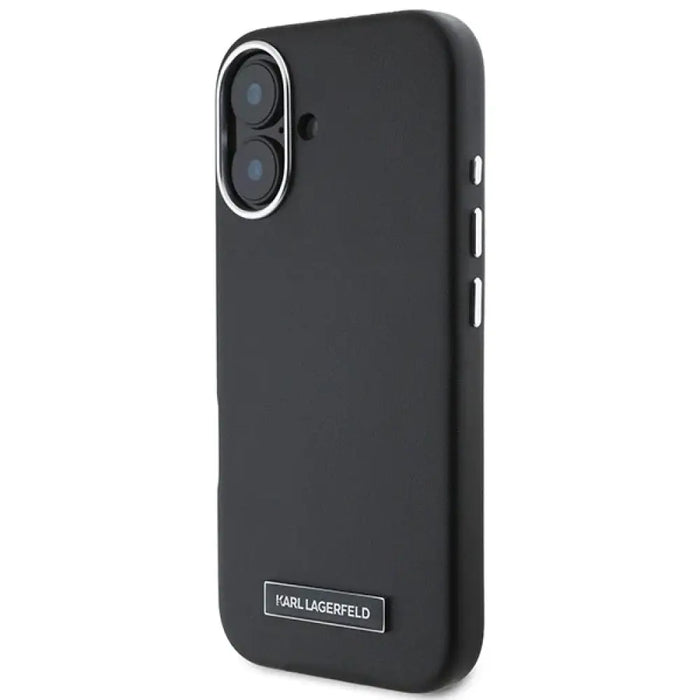 Калъф Karl Lagerfeld FW Metal Plate MagSafe iPhone 16 Plus